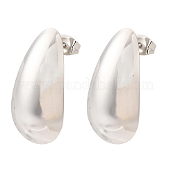 Серьги-гвоздики из нержавеющей стали 304&nbsp;LS-EJEW-I323-01P-05