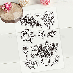 PVC-Plastikstempel&nbsp;DIY-WH0167-56-23