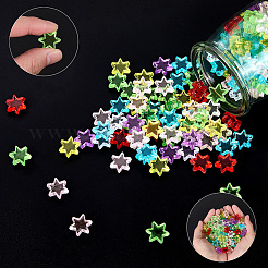 160 шт. прозрачные пластиковые бусины&nbsp;KY-SP0001-41