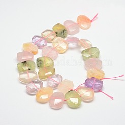 Природные смешанные камни самородков пряди G-O052-04