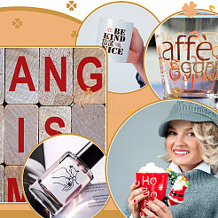 10 шт. бумага для гравировки и маркировки для лазерного гравера и режущего станка AJEW-WH0596-172