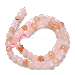 Натуральный розовый авантюрин бисер нитей G-H078-C09-01