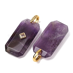 Natürlichen Amethyst Edelsteinanhänger&nbsp;GG-CBA51ED-05G-01