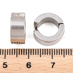 201 orecchini a polsino in acciaio inossidabile&nbsp;EJEW-T056-01P-01