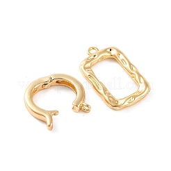 Латунь раз по сравнению с застежками KK-U016-09G