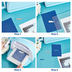 Трафареты для резки углеродистой стали для цветов DIY-WH0309-1356