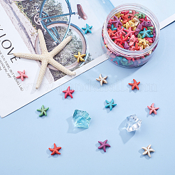 Синтетических нитей бирюзовые бусы TURQ-SC0001-01A