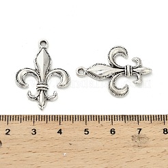 Подвески из сплава в тибетском стиле с символом лилии&nbsp;PALLOY-E776-01AS-01