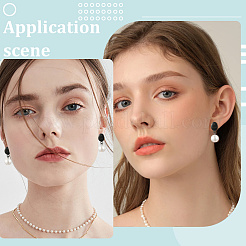 50 шт. ионное покрытие (IP) 304 нержавеющая сталь гвоздики фурнитура для сережек STAS-BBC0007-47