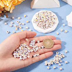 Непрозрачные акриловые бусины&nbsp;MACR-TAG0001-07U