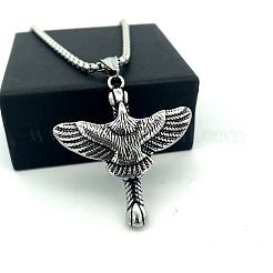 Винтажные хип-хоп подвески в виде орла из нержавеющей стали 304 для мужчин и женщин.&nbsp;ZO0098