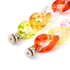 Акриловая цепочка для телефона с цепочкой HJEW-JM00504