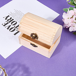 1 шт. незаконченный деревянный ящик для хранения WOCR-SP0001-02