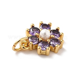 Micro Pave Bijoux de zircone cubique en laiton de placage en râtelier&nbsp;KK-A160-22J-G