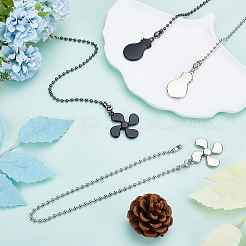 2 комплект двухцветных удлинителей цепи для потолочного вентилятора из сплава FIND-CP0001-81