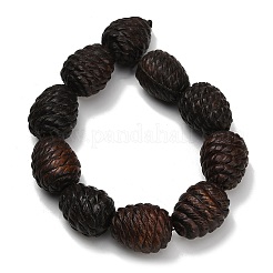 Perles européennes sculptées en bois de jujubier&nbsp;WD-CBAC5FE-02