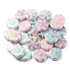 Непрозрачные акриловые бусины с УФ-покрытием OACR-P010-02