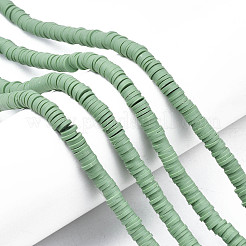 Полимерной глины ручной работы бисер нитей CLAY-R089-6mm-050