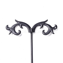 Т железный брусок серьги отображает наборы ODIS-P008-01B