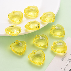 Прозрачные акриловые подвески TACR-T024-03B-916