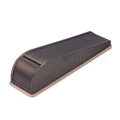Espositore in legno trifoglio con bracciale in pelle pu&nbsp;BDIS-F003-02A