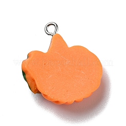 Подвески из непрозрачной смолы на осеннюю тематику RESI-B011-15