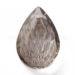 Подвески из тисненого стекла со стразами&nbsp;GLAA-J101-05A-001SA