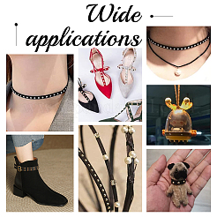 6 рулон шнура из искусственной замши 6 цветов LW-PH0002-24