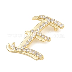 Pendentifs en laiton zircon cubique transparent&nbsp;CU-CBA8481-01G-E