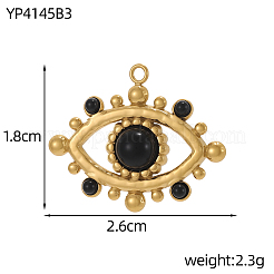 Anhänger aus Edelstahl 304&nbsp;STAS-OY013-52G