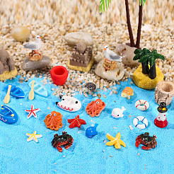 13 стиль средиземноморский стиль мини смоляное украшение&nbsp;DJEW-GO0001-06