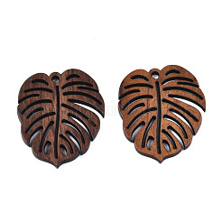 Подвески из натурального орехового дерева WOOD-N011-004