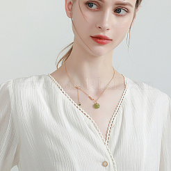 Латунные плоскоовальные кабельные цепи длиной 3 м.&nbsp;DIY-HY0001-71