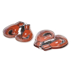 Большие подвески из непрозрачного акрила с принтом&nbsp;LS-OACR-I020-04