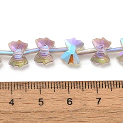 Гальванические стеклянные бусины EGLA-F163-01-FR02