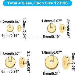 Распорные бусины из нержавеющей стали 304 STAS-UN0007-82G