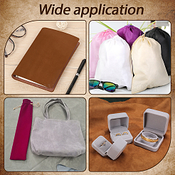 Обложки для книг из замшевой ткани AJEW-WH0314-500C