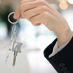 8 шт. акриловые и стеклянные ремешки для мобильных телефонов&nbsp;HJEW-SC00145