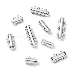 20 шт. 4 стиля латунных магнитных застежек-слайдеров&nbsp;KK-CJ0002-40