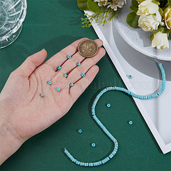 2 нити синтетических бусин из окрашенной императорской яшмы&nbsp;G-PA0001-54