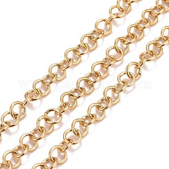 Cadenas rolo de acero inoxidable 304 con recubrimiento al vacío de PVD&nbsp;CHS-F011-08C-G