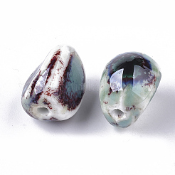 Фарфоровые бусины ручной работы PORC-N004-28L