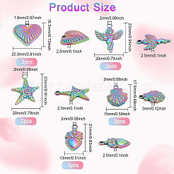 15 шт. 15 стиля подвески из нержавеющей стали 304 STAS-CA0001-97
