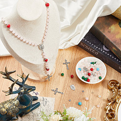 Наборы для самостоятельного изготовления четок из бусин&nbsp;DIY-SC0031-47