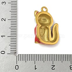 Подвески из нержавеющей стали 304 с эмалью&nbsp;STAS-K306-26G-01