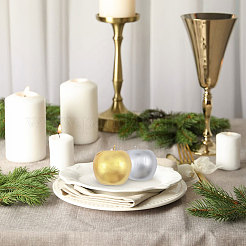 8шт 2 цвета пенопласта имитация яблока DJEW-CA0001-41