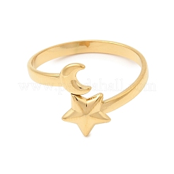 Открытые кольца манжеты из нержавеющей стали 304&nbsp;RJEW-P182-03G