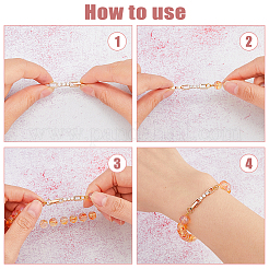 4 шт. латунная удлинительная цепь&nbsp;FIND-FH0009-25B