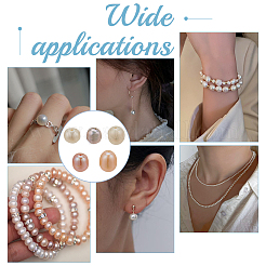 75 шт. 5 вида бусин из натурального культивированного пресноводного жемчуга PEAR-WR0001-04