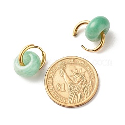 Set di gioielli con perline di avventurina verde naturale&nbsp;SJEW-JS01223-07